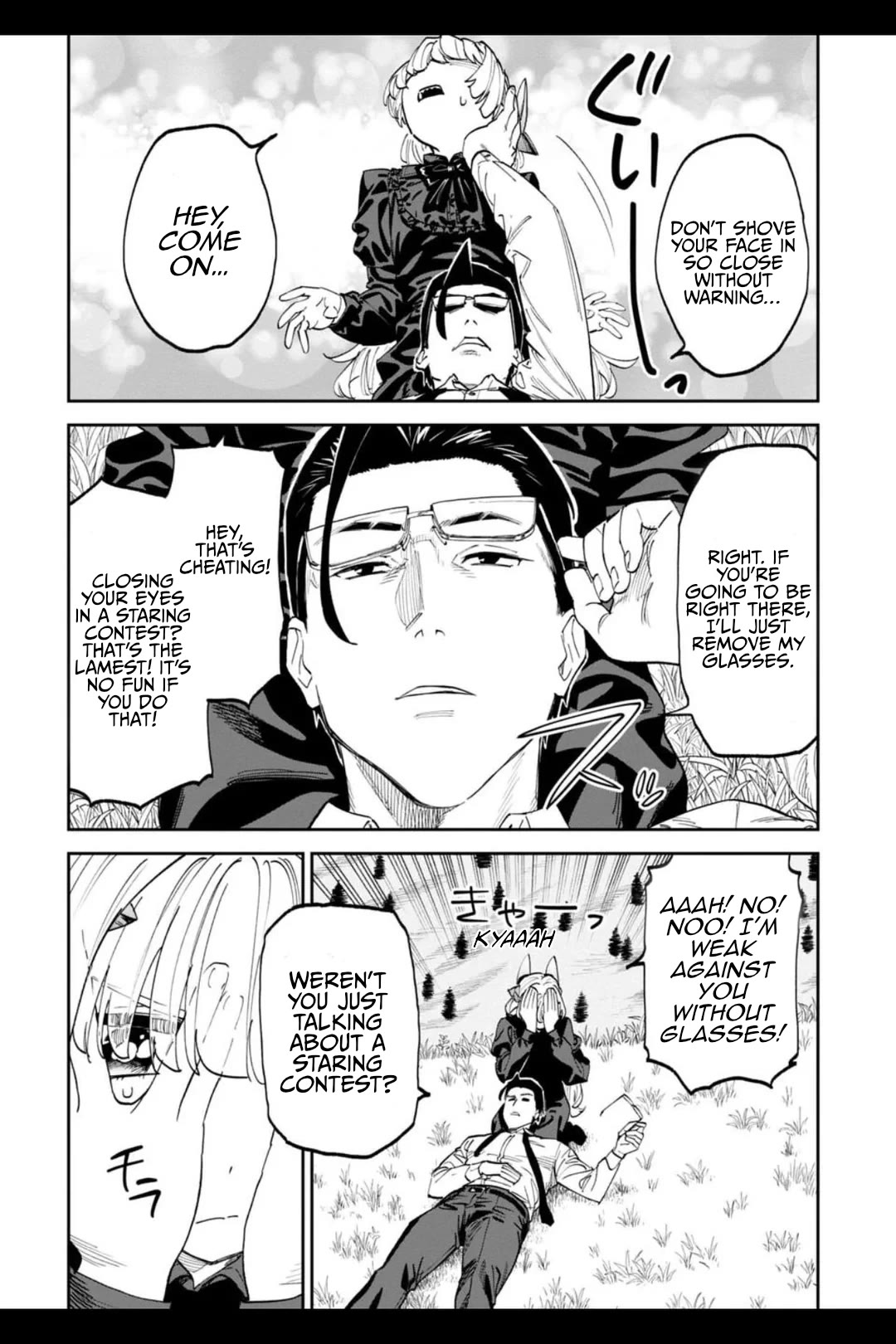 Fantasy Bishoujo Juniku Ojisan to Chapter 205.2 page 8 - Chapter 205.2: Fabiniku Ojisan And The Head Pat 2
