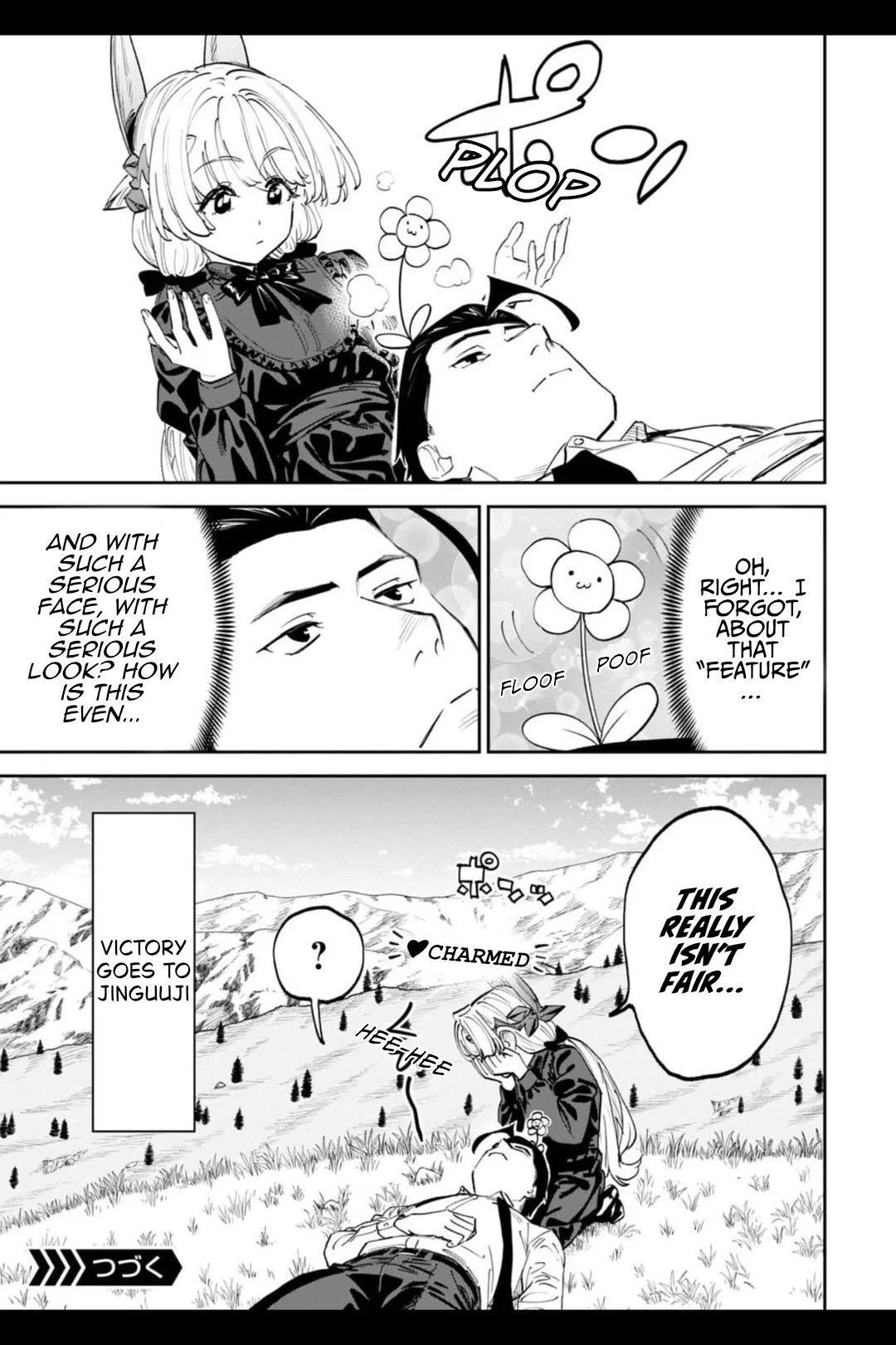 Fantasy Bishoujo Juniku Ojisan to Chapter 205.2 page 9 - Chapter 205.2: Fabiniku Ojisan And The Head Pat 2
