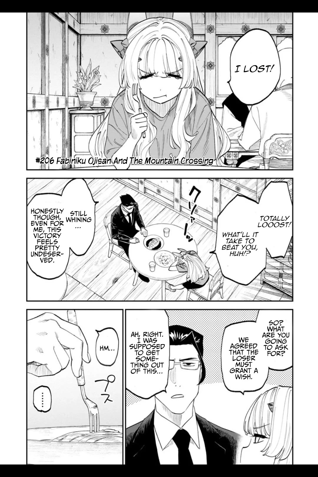 Fantasy Bishoujo Juniku Ojisan to Chapter 206.1 page 1 - Chapter 206.1: Fabiniku Ojisan And The Mountain Crossing