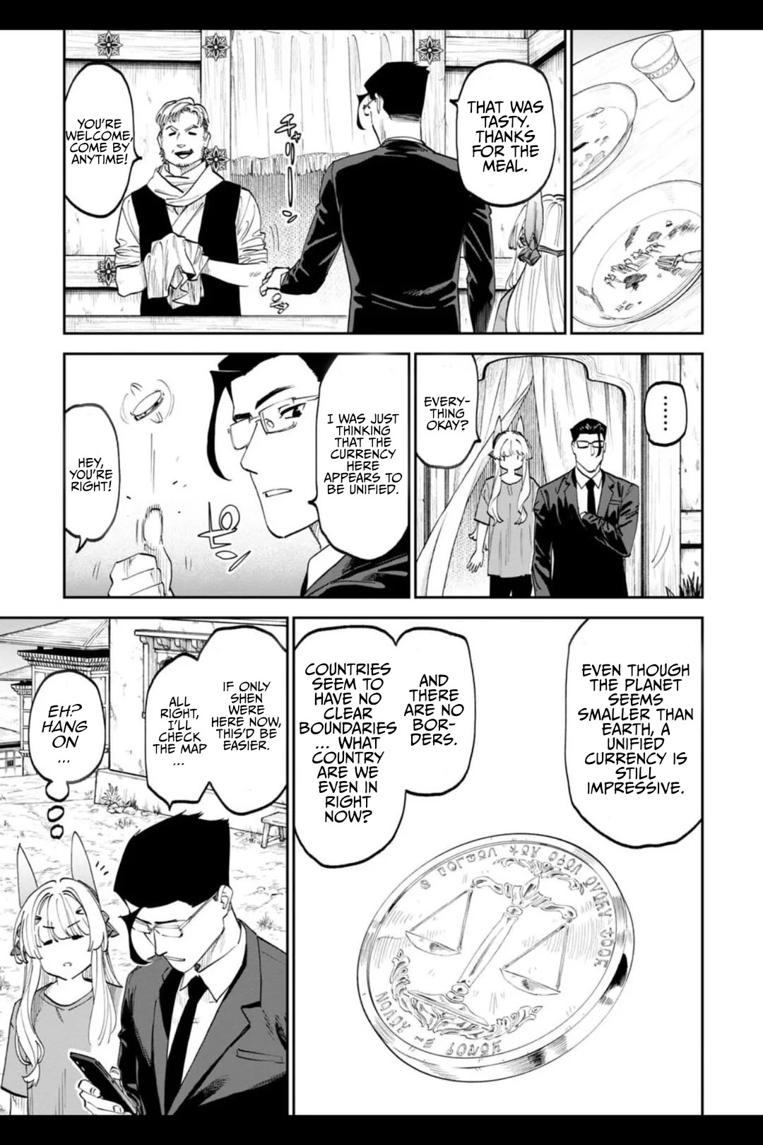 Fantasy Bishoujo Juniku Ojisan to Chapter 206.1 page 3 - Chapter 206.1: Fabiniku Ojisan And The Mountain Crossing