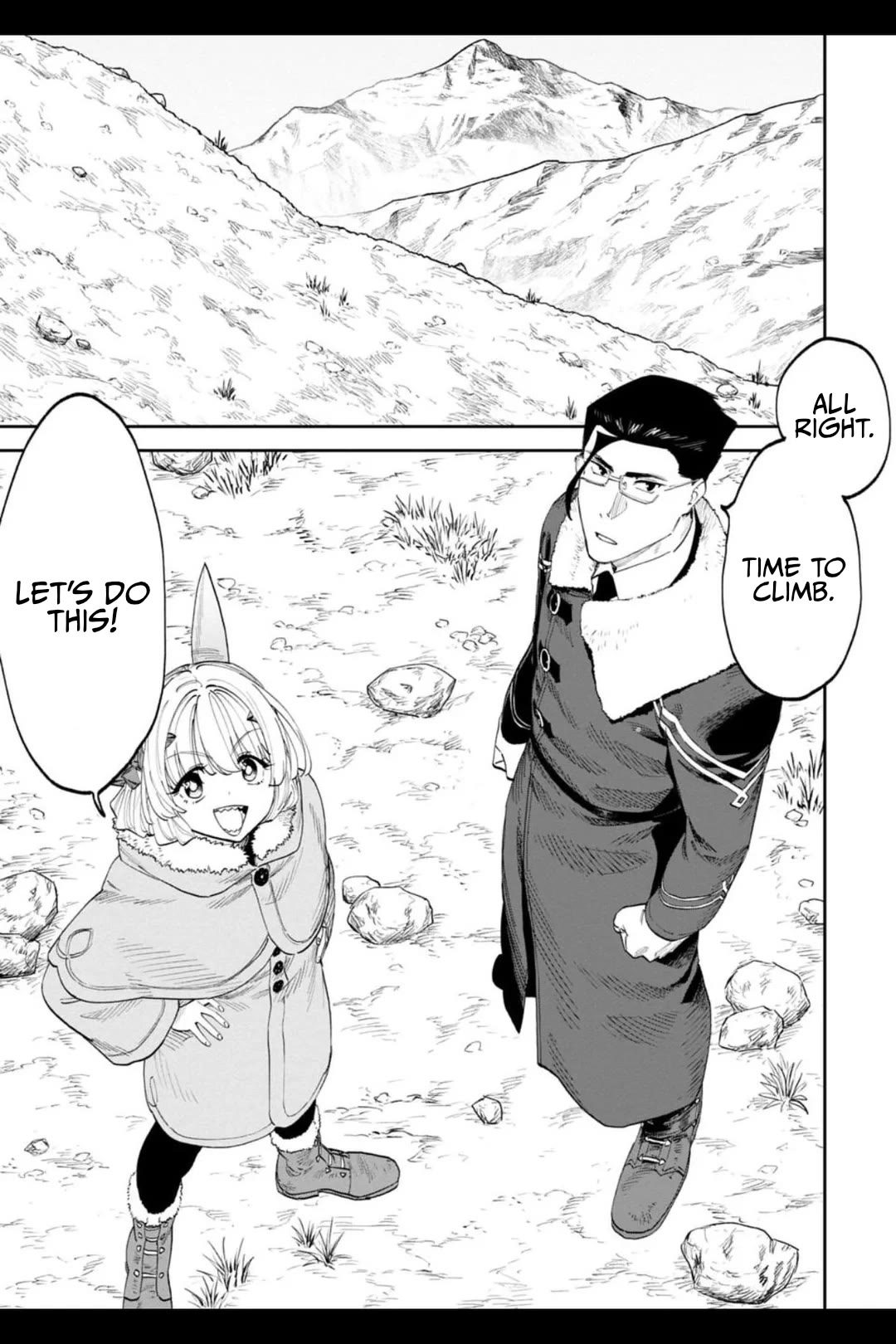 Fantasy Bishoujo Juniku Ojisan to Chapter 206.1 page 9 - Chapter 206.1: Fabiniku Ojisan And The Mountain Crossing
