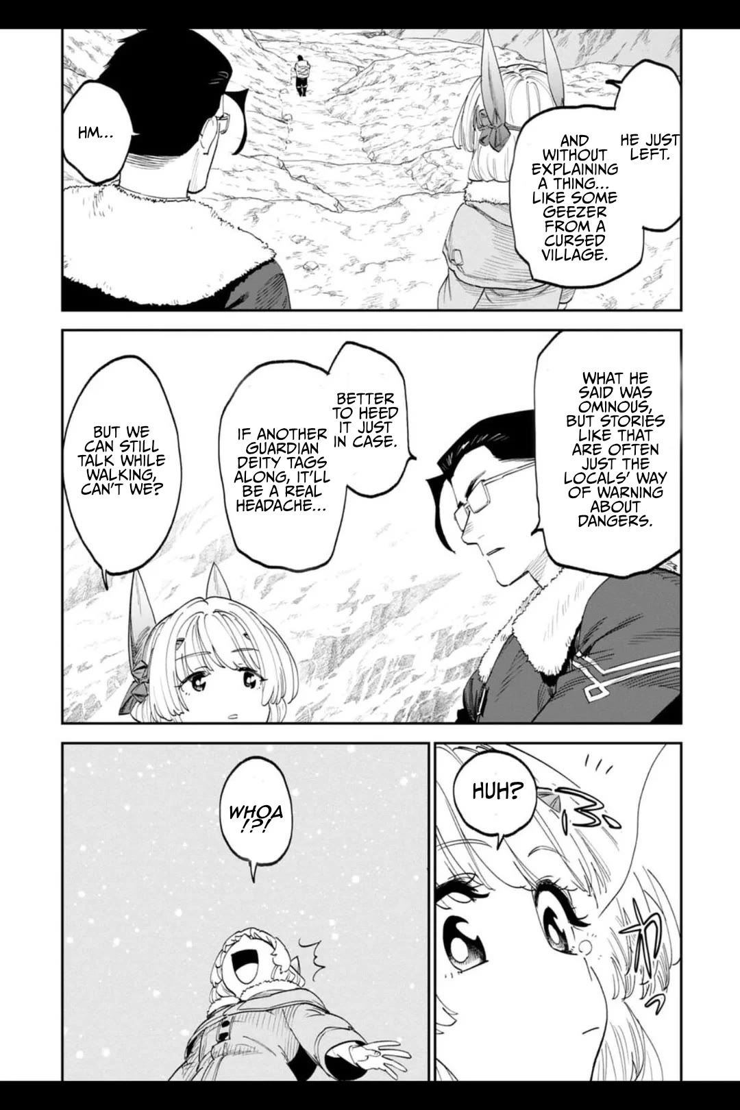 Fantasy Bishoujo Juniku Ojisan to Chapter 206.2 page 4 - Chapter 206.2: Fabiniku Ojisan And The Mountain Crossing 2