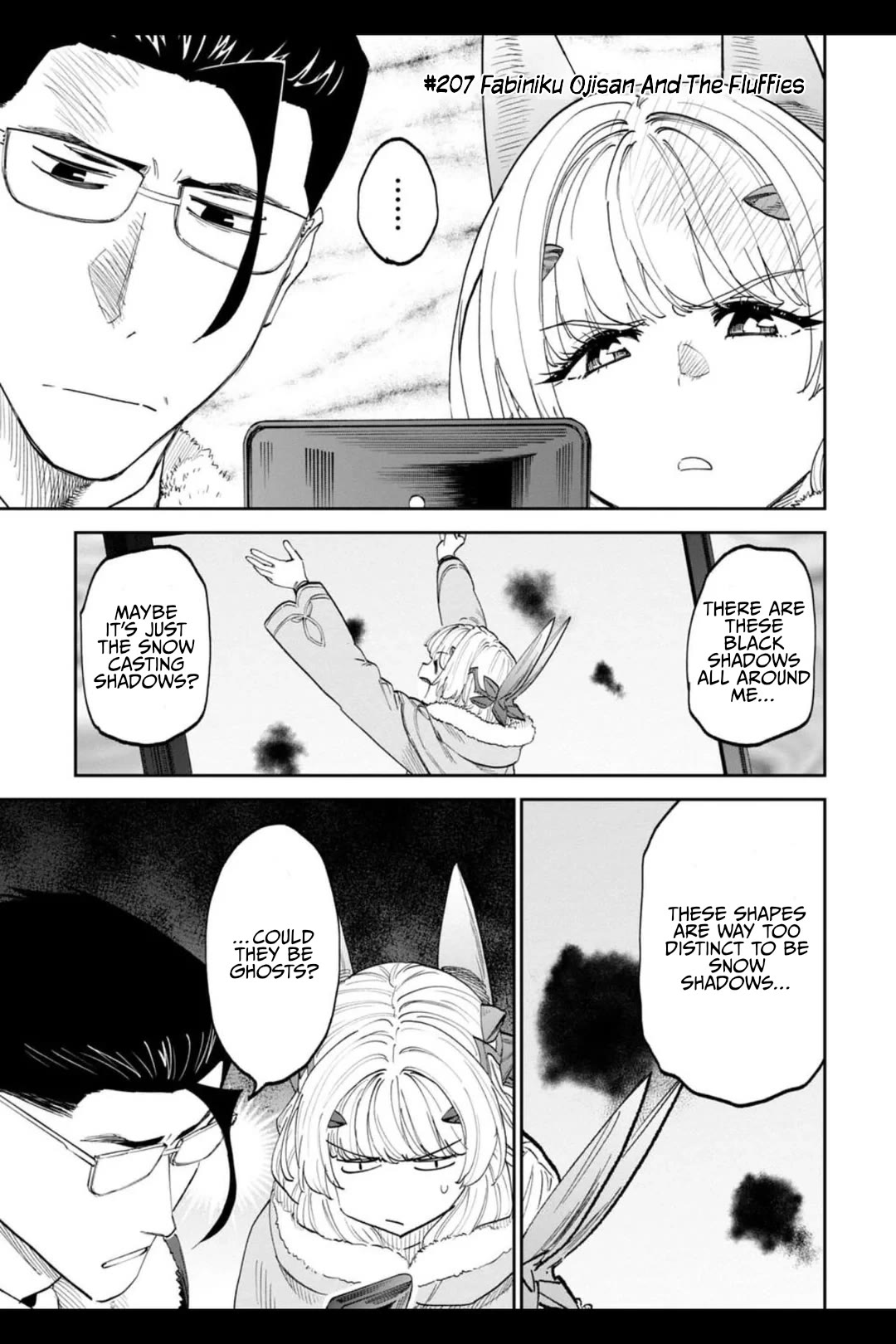 Fantasy Bishoujo Juniku Ojisan to Chapter 207.1 page 1 - Chapter 207.1: Fabiniku Ojisan And The Fluffies