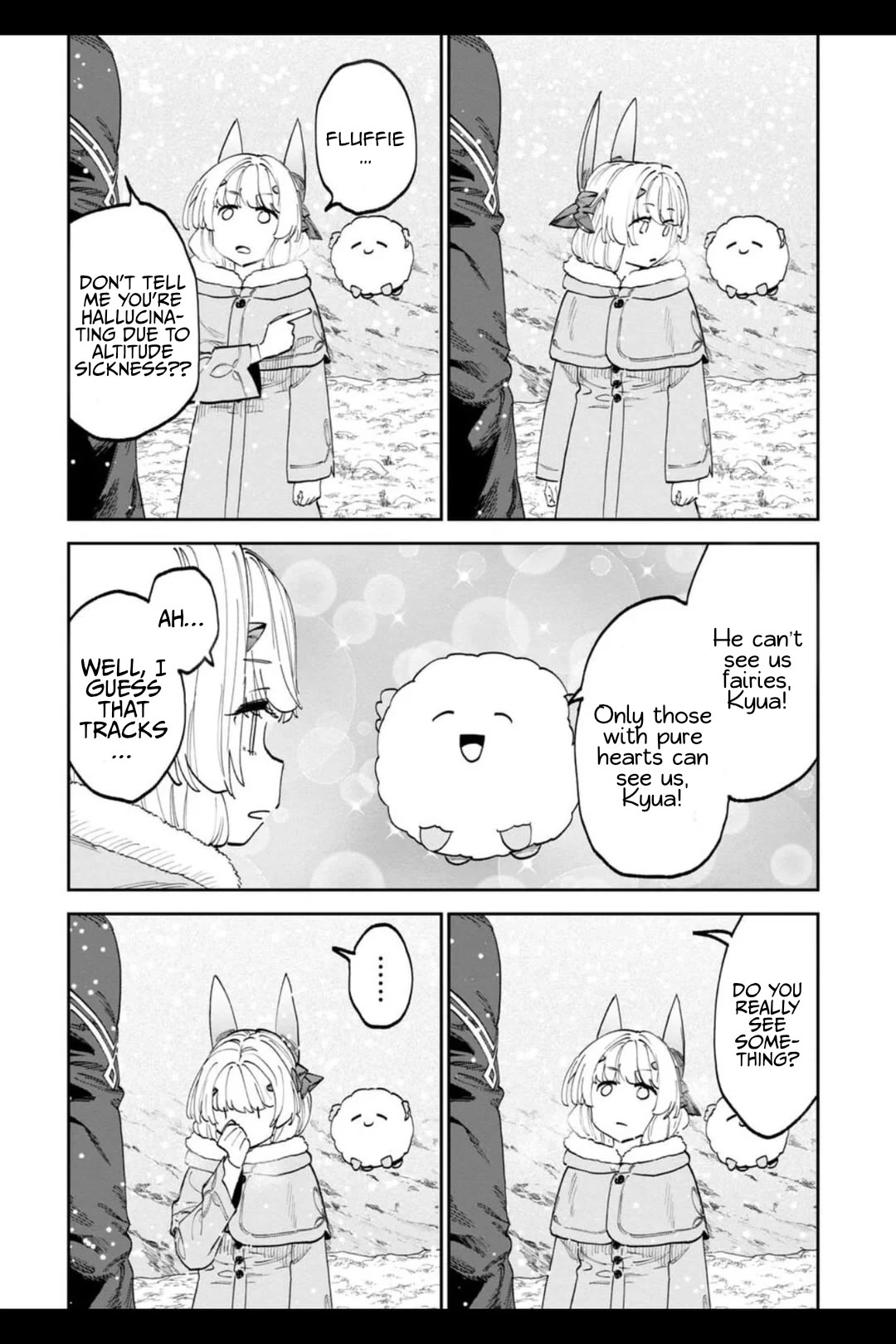 Fantasy Bishoujo Juniku Ojisan to Chapter 207.1 page 4 - Chapter 207.1: Fabiniku Ojisan And The Fluffies