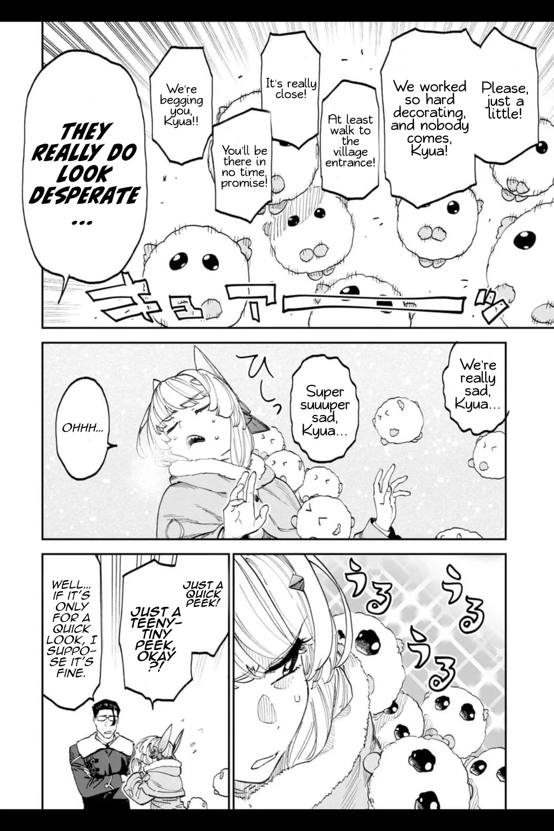 Fantasy Bishoujo Juniku Ojisan to Chapter 207.2 page 1 - Chapter 207.2: Fabiniku Ojisan And The Fluffies 2