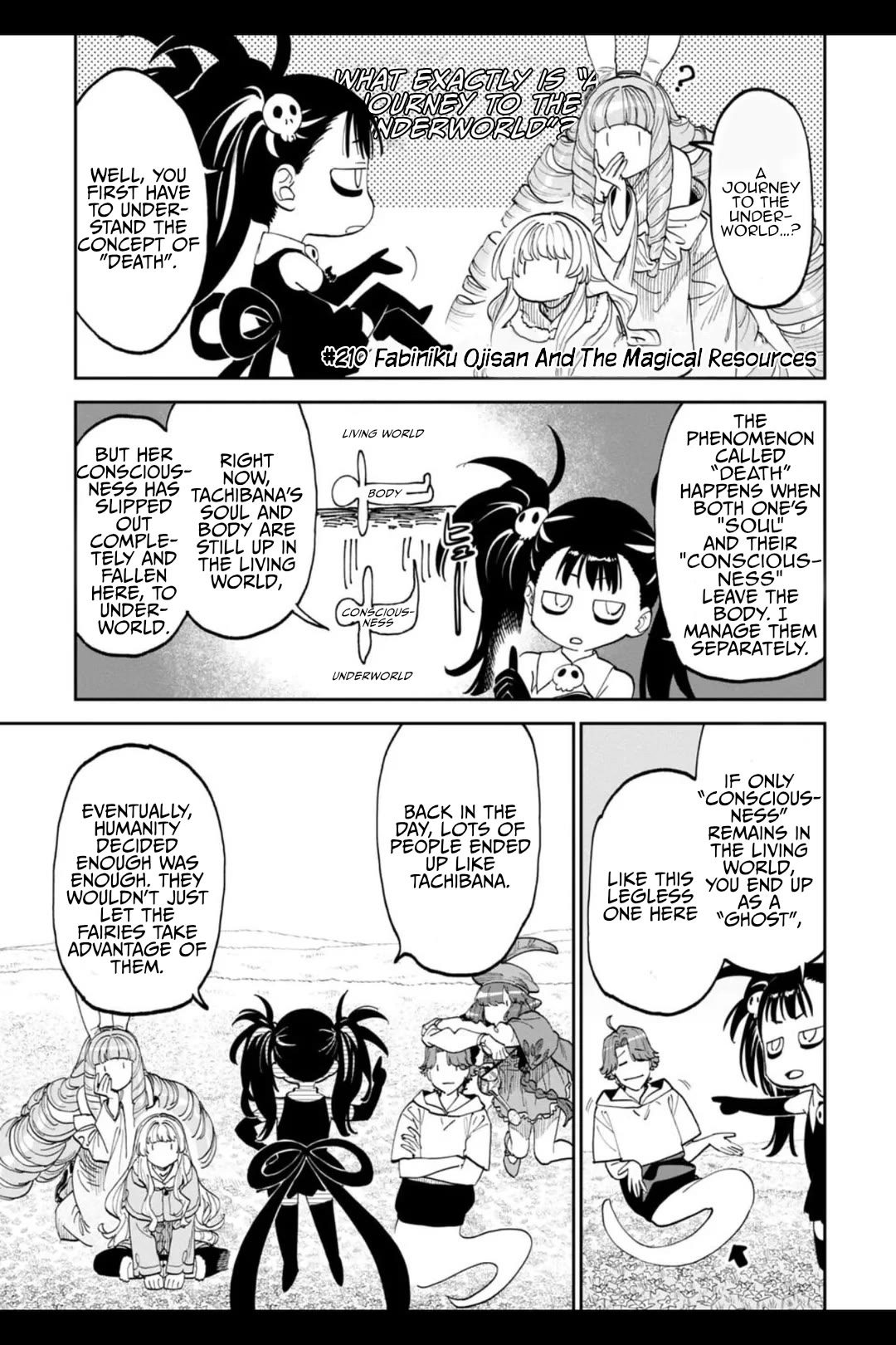 Fantasy Bishoujo Juniku Ojisan to Chapter 210 page 1 - Chapter 210: Fabiniku Ojisan And The Magical Resources