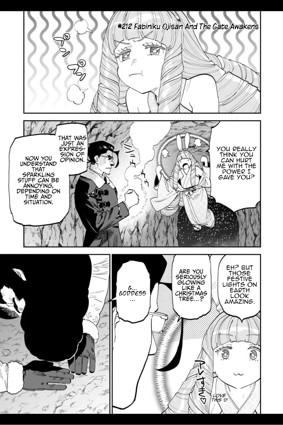 Fantasy Bishoujo Juniku Ojisan to Chapter 212 page 1 - Chapter 212: Fabiniku Ojisan And The Gate Awakens