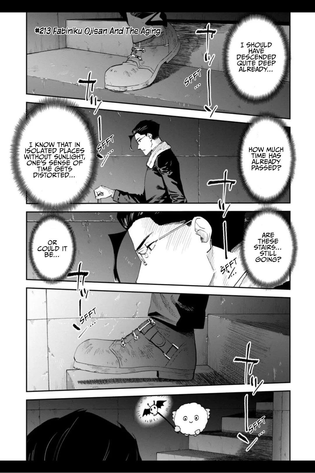 Fantasy Bishoujo Juniku Ojisan to Chapter 213.1 page 1 - Chapter 213.1: Fabiniku Ojisan And The Aging