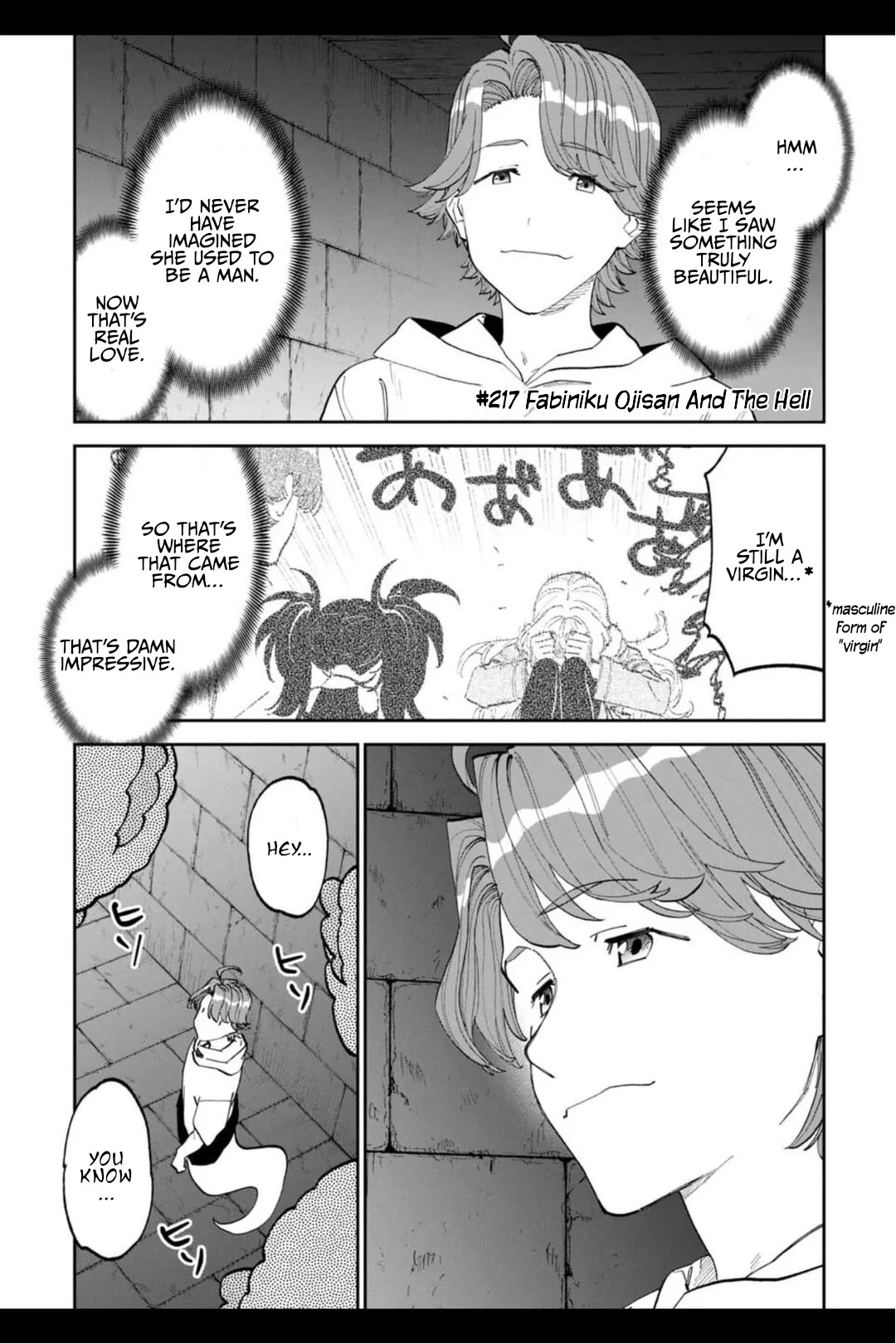 Fantasy Bishoujo Juniku Ojisan to Chapter 217 page 1 - Chapter 217: Fabiniku Ojisan And The Hell