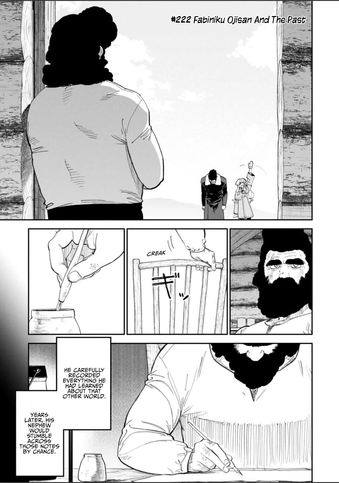 Fantasy Bishoujo Juniku Ojisan to Chapter 222 page 1 - Chapter 222: Fabiniku Ojisan And The Past