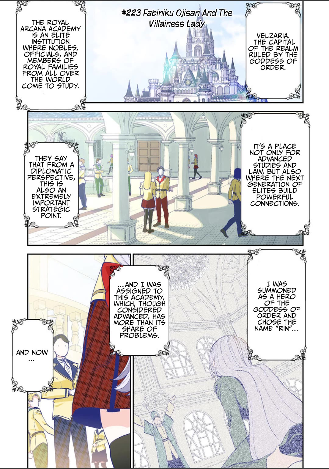 Fantasy Bishoujo Juniku Ojisan to Chapter 223 page 1 - Chapter 223: Fabiniku Ojisan And The Villainess Lady