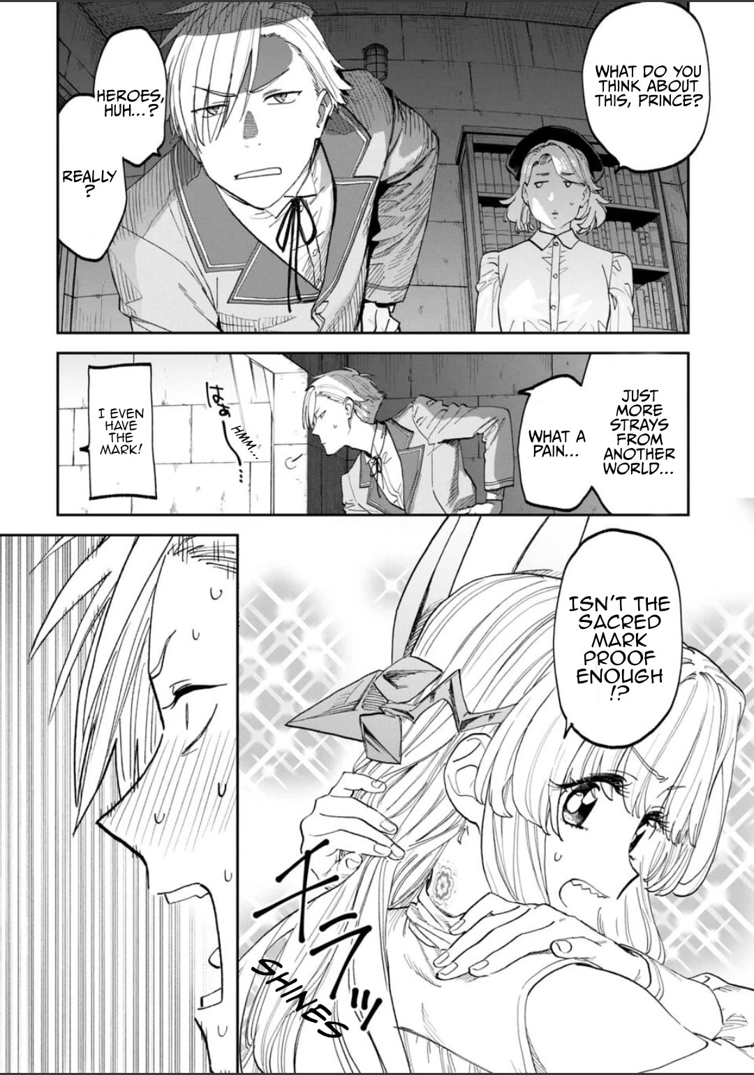 Fantasy Bishoujo Juniku Ojisan to Chapter 224 page 12 - Chapter 224: Fabiniku Ojisan And The Punch To The Gut