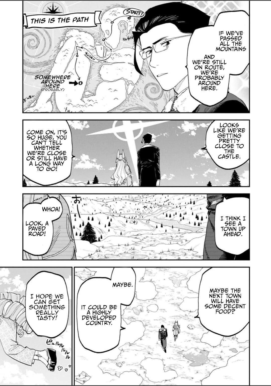 Fantasy Bishoujo Juniku Ojisan to Chapter 224 page 3 - Chapter 224: Fabiniku Ojisan And The Punch To The Gut