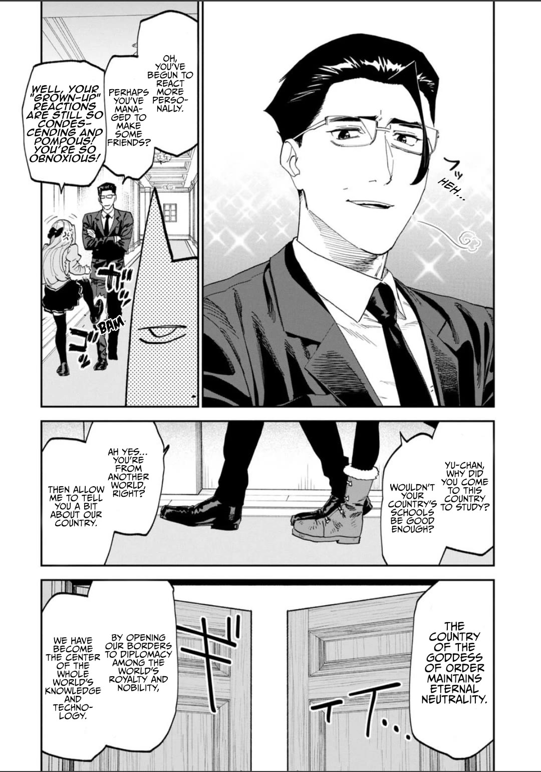 Fantasy Bishoujo Juniku Ojisan to Chapter 225 page 4 - Chapter 225: Fabiniku Ojisan And The Royal Academy