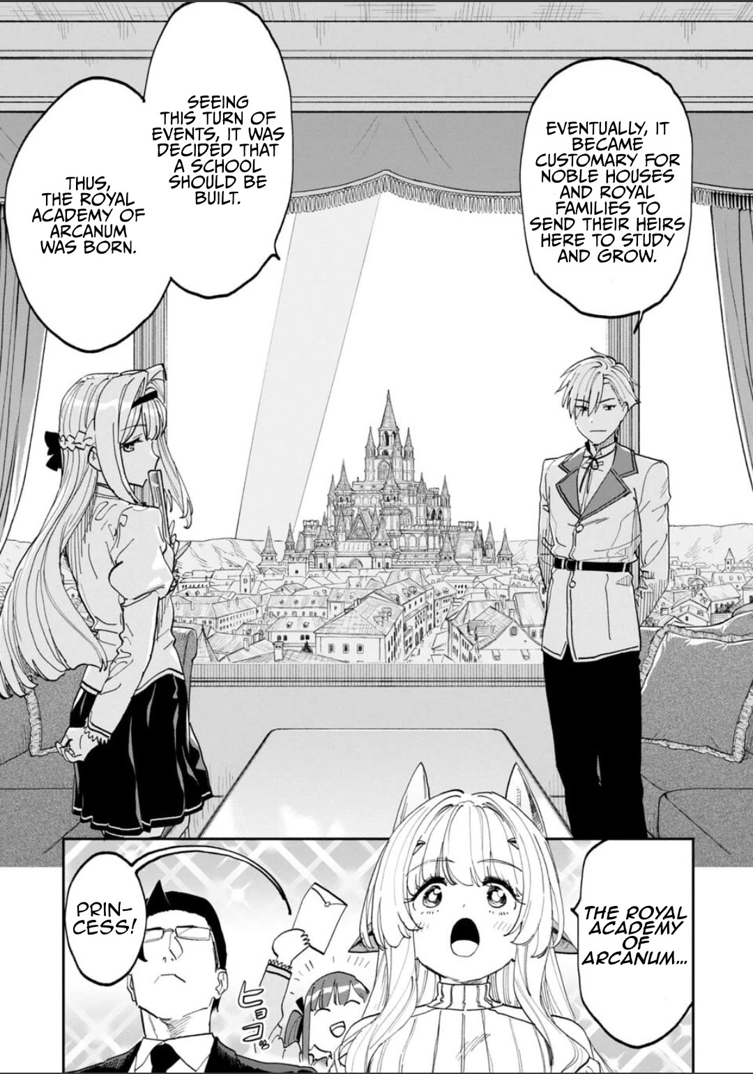 Fantasy Bishoujo Juniku Ojisan to Chapter 225 page 5 - Chapter 225: Fabiniku Ojisan And The Royal Academy
