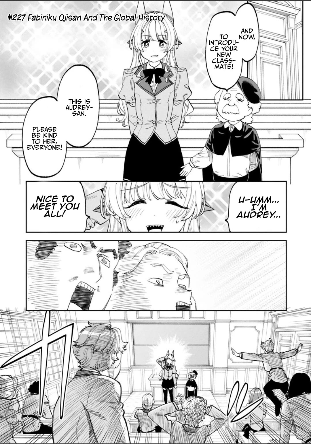 Fantasy Bishoujo Juniku Ojisan to Chapter 227 page 1 - Chapter 227: Fabiniku Ojisan And The Global History