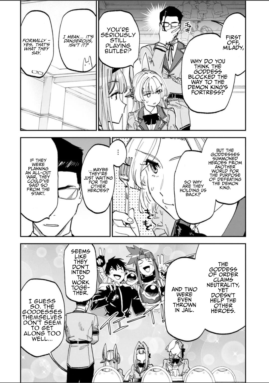Fantasy Bishoujo Juniku Ojisan to Chapter 228 page 10 - Chapter 228: Fabiniku Ojisan And The Capable Butler