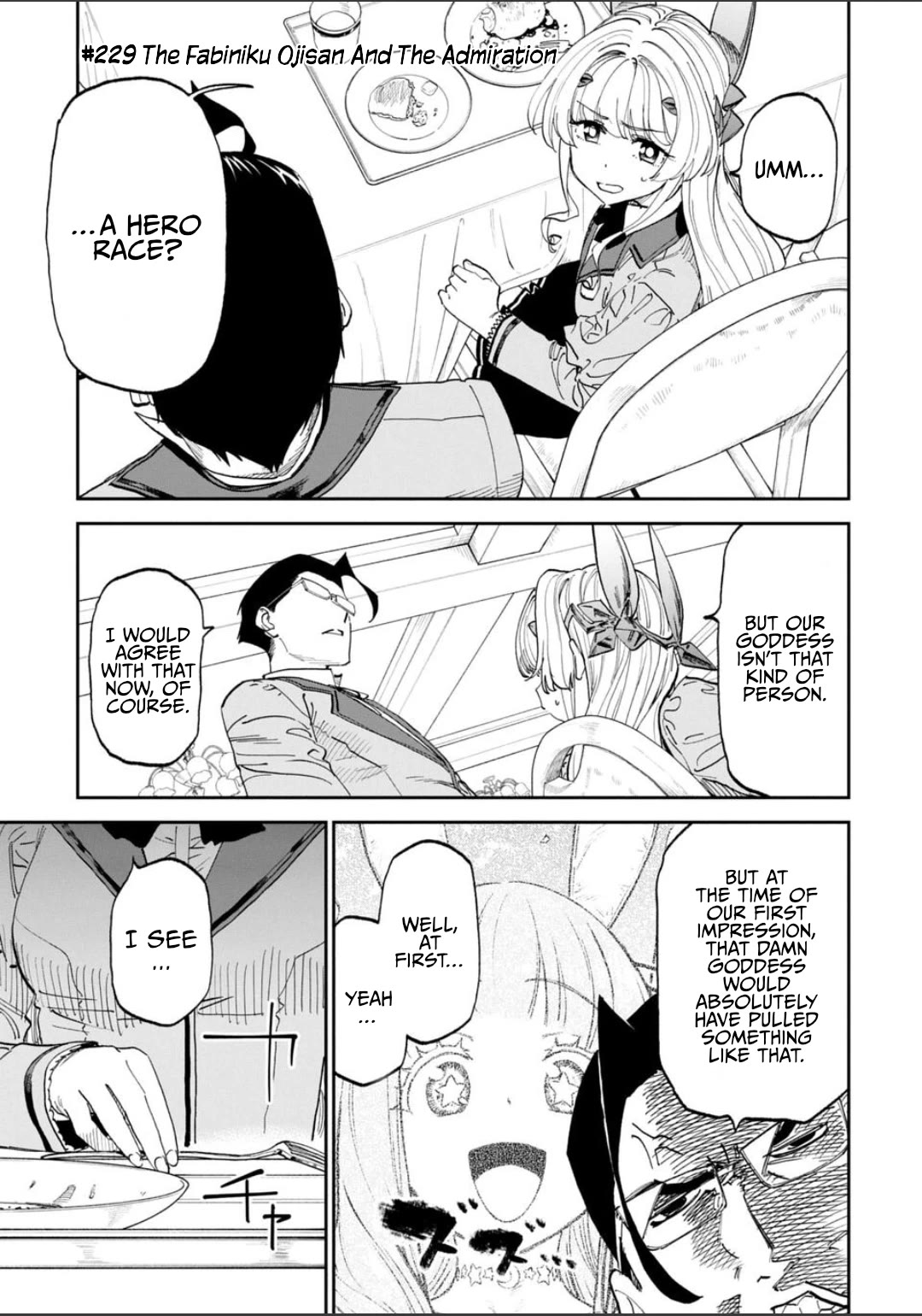 Fantasy Bishoujo Juniku Ojisan to Chapter 229 page 1 - Chapter 229: The Fabiniku Ojisan And The Admiration