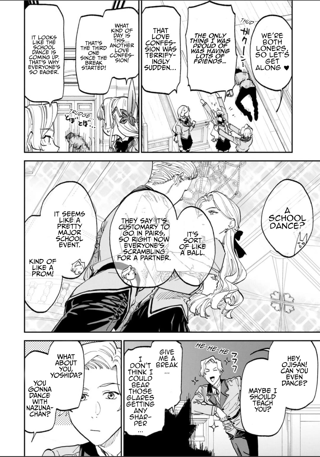 Fantasy Bishoujo Juniku Ojisan to Chapter 231 page 4 - Chapter 231: Fabiniku Ojisan And The School Chats