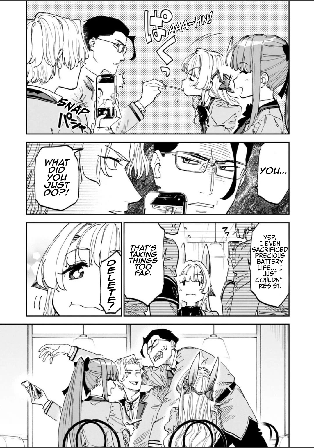 Fantasy Bishoujo Juniku Ojisan to Chapter 232 page 15 - Chapter 232: Fabiniku Ojisan And The Students