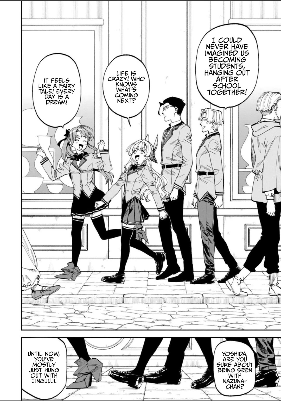 Fantasy Bishoujo Juniku Ojisan to Chapter 232 page 4 - Chapter 232: Fabiniku Ojisan And The Students
