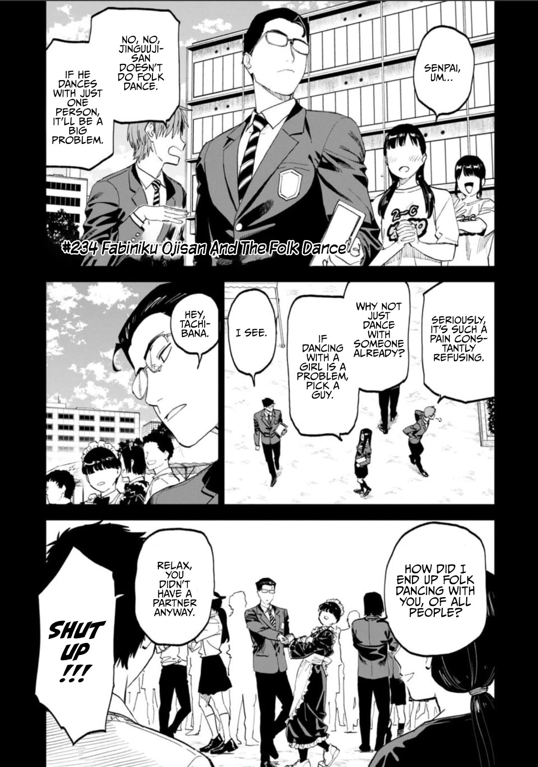 Fantasy Bishoujo Juniku Ojisan to Chapter 234 page 1 - Chapter 234: Fabiniku Ojisan And The Folk Dance