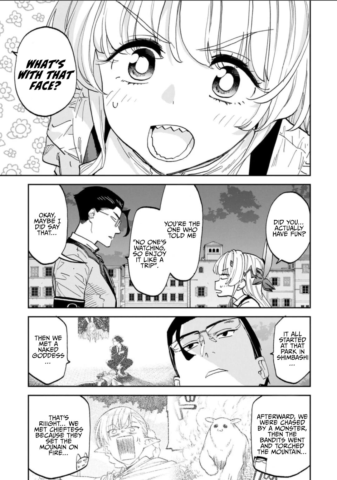 Fantasy Bishoujo Juniku Ojisan to Chapter 234 page 9 - Chapter 234: Fabiniku Ojisan And The Folk Dance