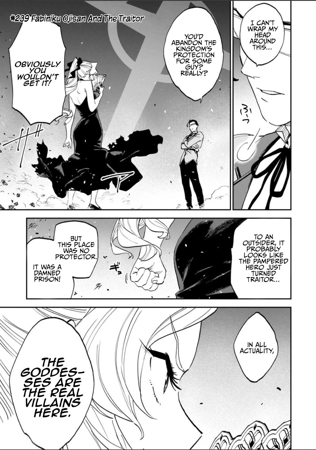 Fantasy Bishoujo Juniku Ojisan to Chapter 239 page 1 - Chapter 239: Fabiniku Ojisan And The Traitor