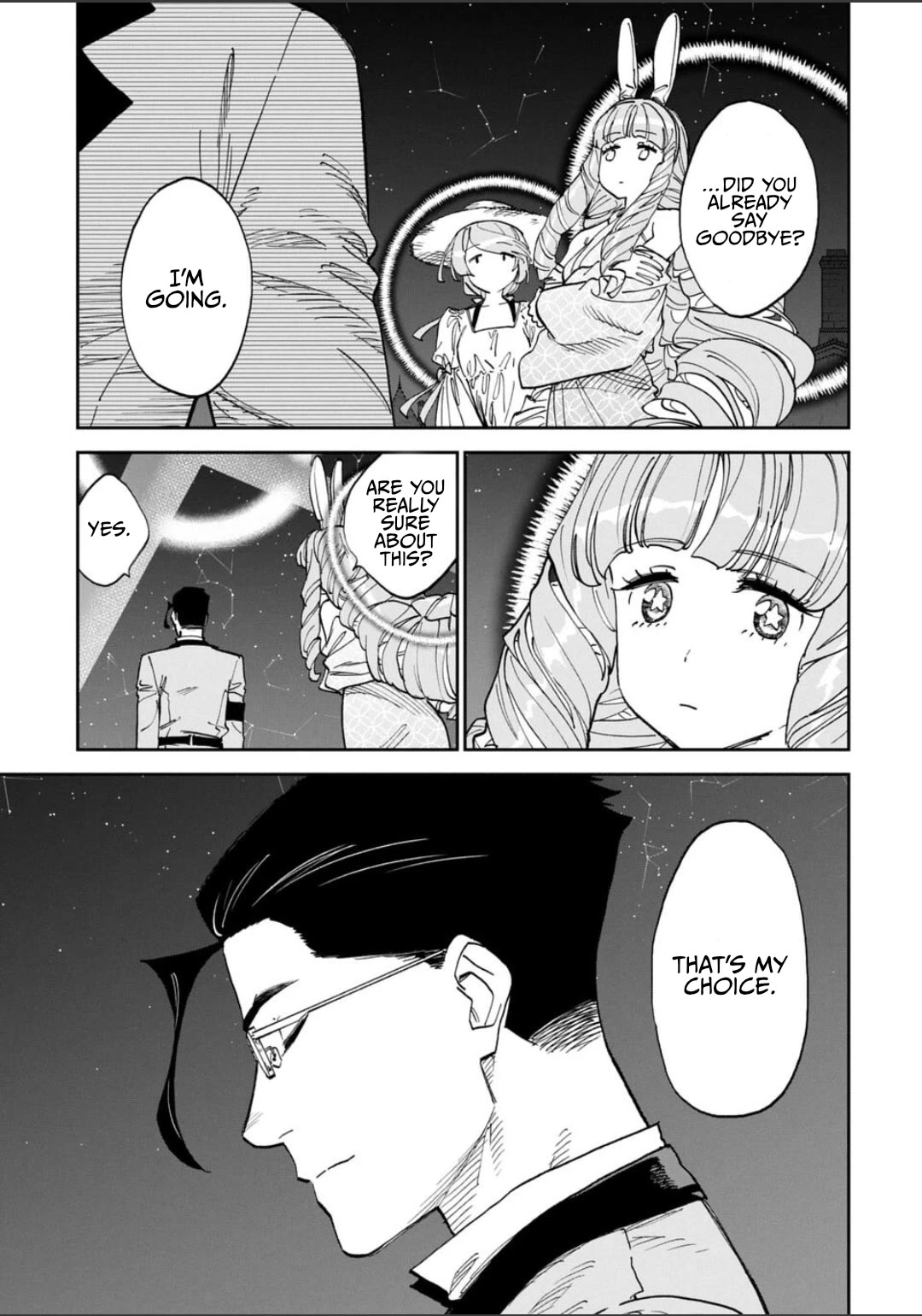 Fantasy Bishoujo Juniku Ojisan to Chapter 240 page 11 - Chapter 240: Fabiniku Ojisan And The Farewell
