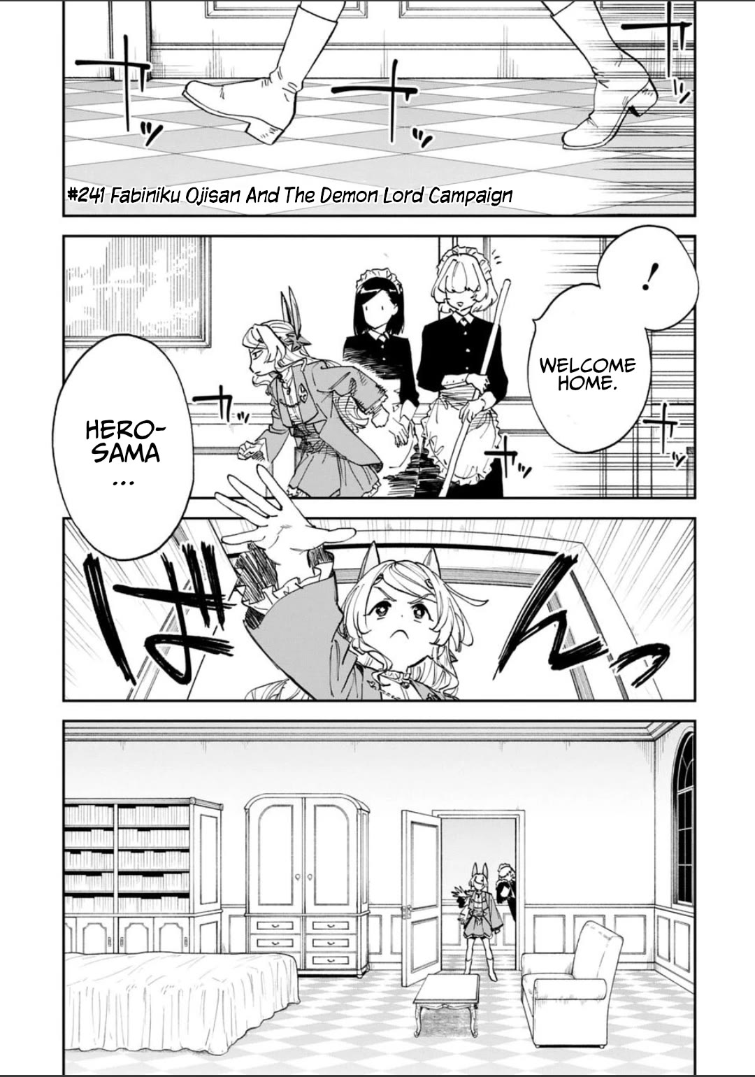 Fantasy Bishoujo Juniku Ojisan to Chapter 241 page 1 - Chapter 241: Fabiniku Ojisan And The Demon Lord Campaign