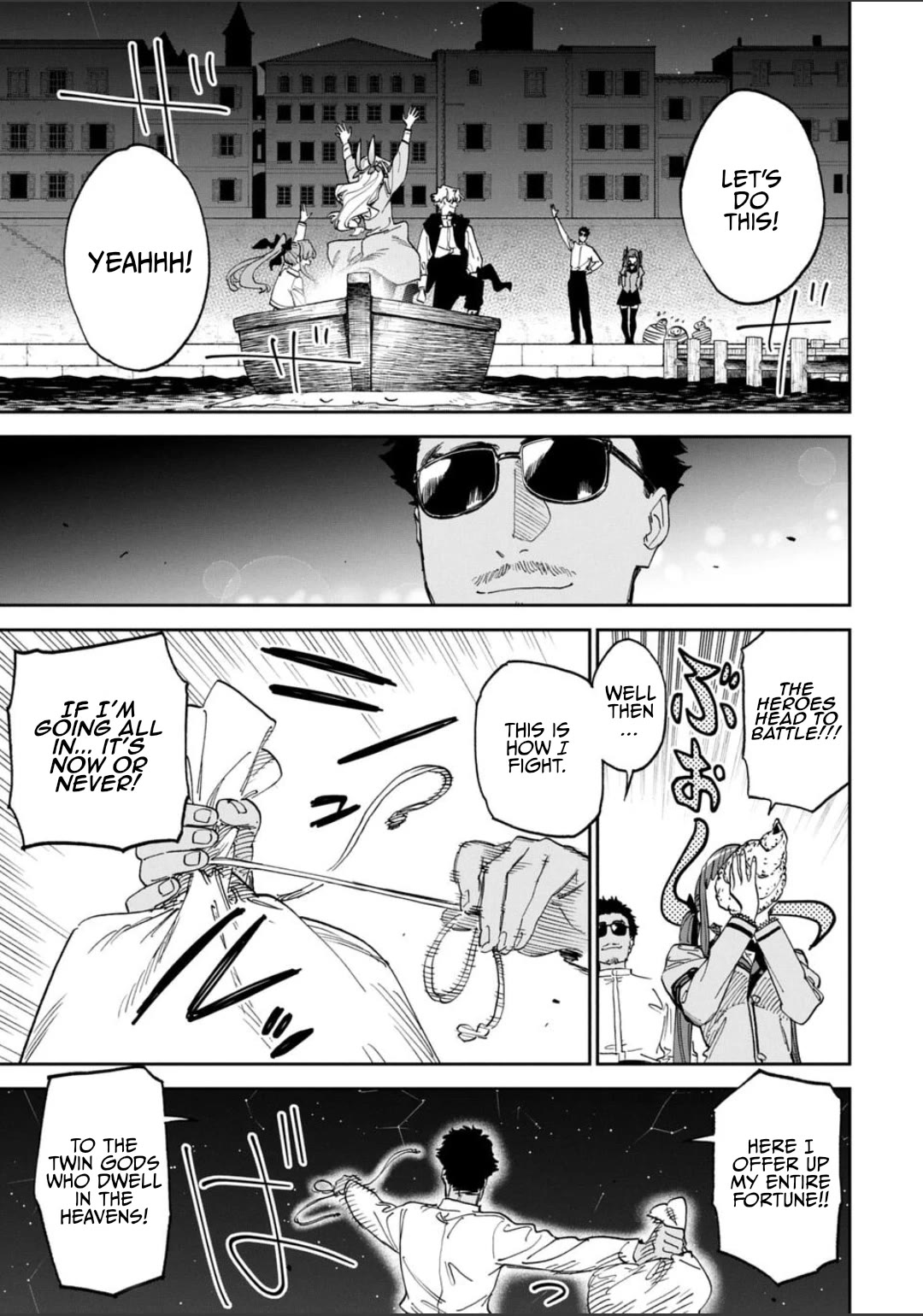 Fantasy Bishoujo Juniku Ojisan to Chapter 242 page 11 - Chapter 242: Fabiniku Ojisan And The March To Battle