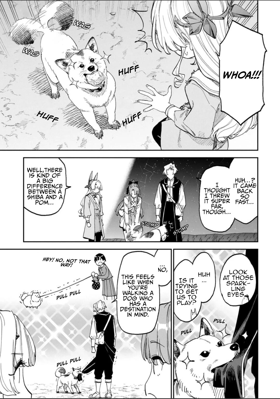 Fantasy Bishoujo Juniku Ojisan to Chapter 245 page 7 - Chapter 245: Fabiniku Ojisan And The Shiba Inu