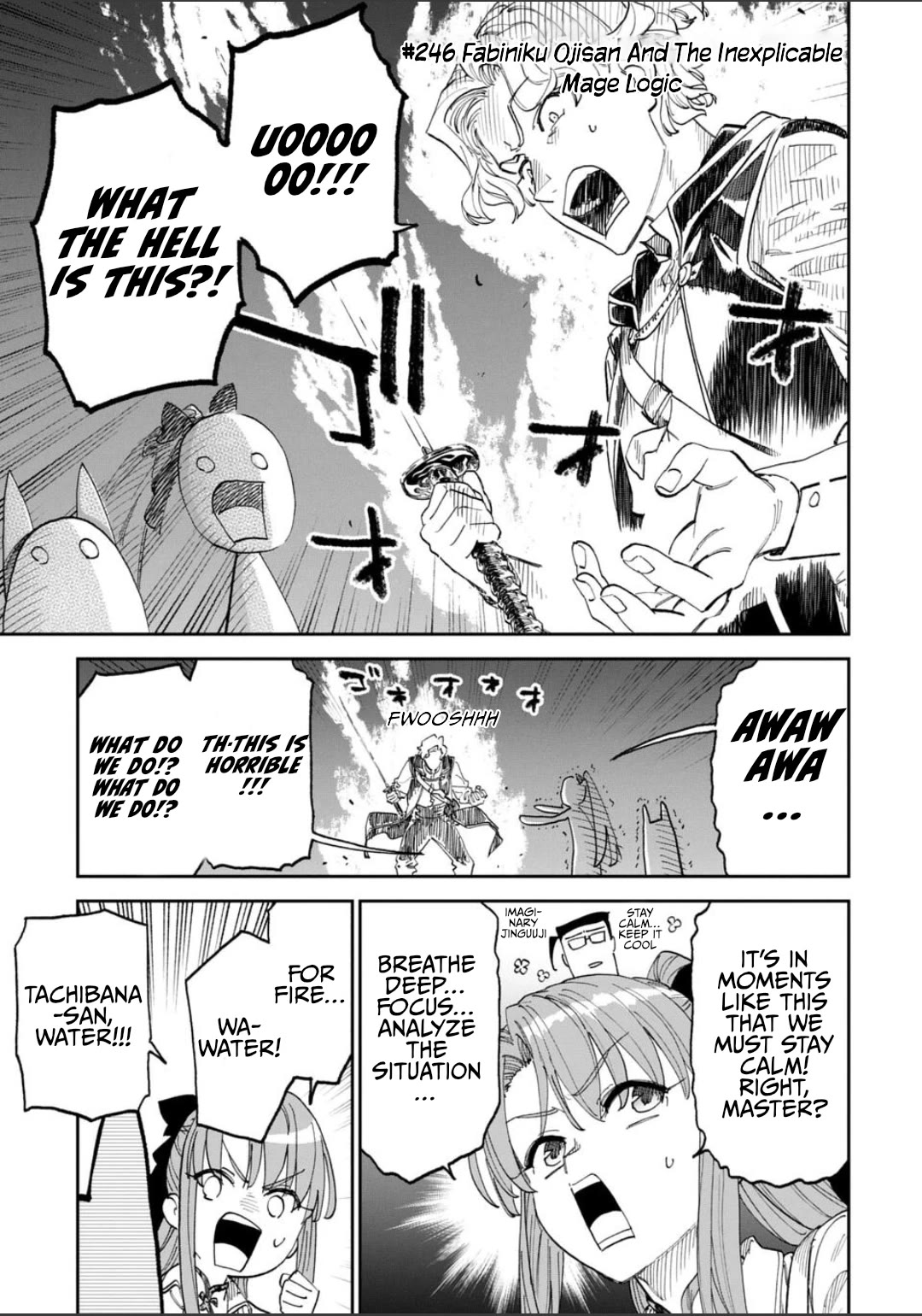 Fantasy Bishoujo Juniku Ojisan to Chapter 246 page 1 - Chapter 246: Fabiniku Ojisan And The Inexplicable Mage Logic