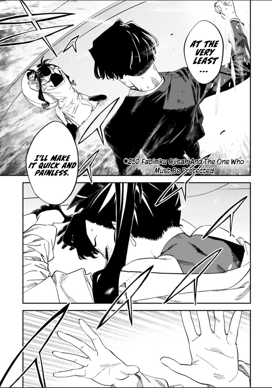 Fantasy Bishoujo Juniku Ojisan to Chapter 250 page 1 - Chapter 250: Fabiniku Ojisan And The One Who Must Be Protected