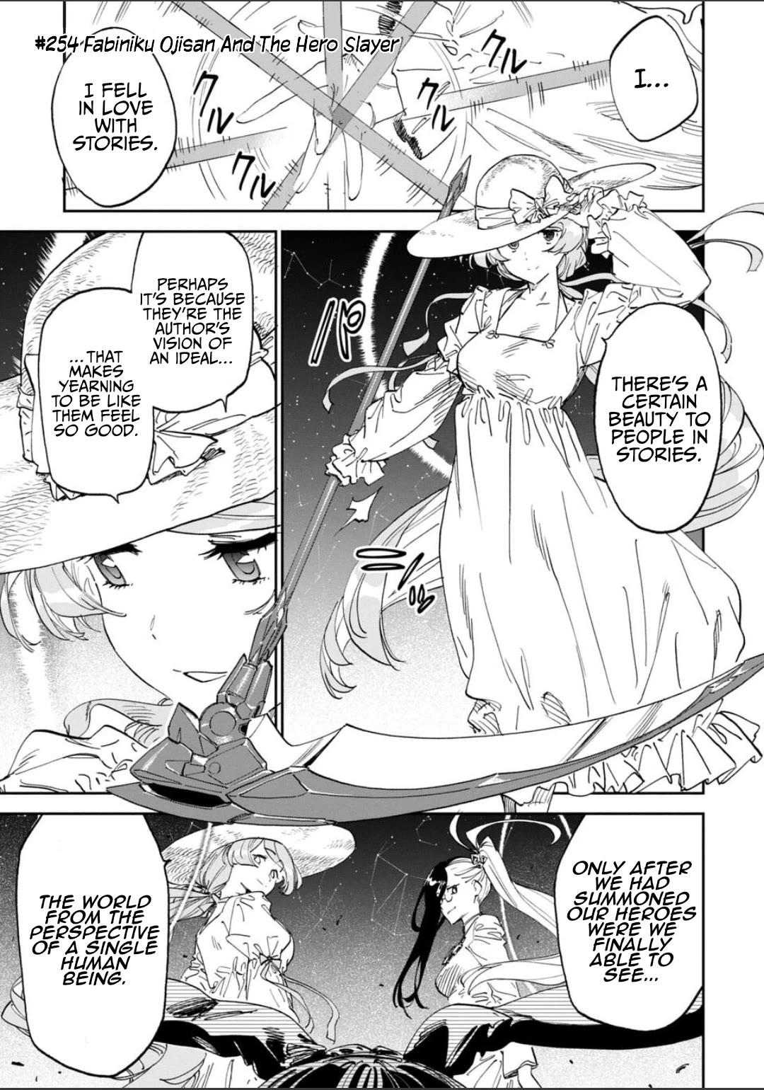 Fantasy Bishoujo Juniku Ojisan to Chapter 254 page 1 - Chapter 254: Fabiniku Ojisan And The Hero Slayer