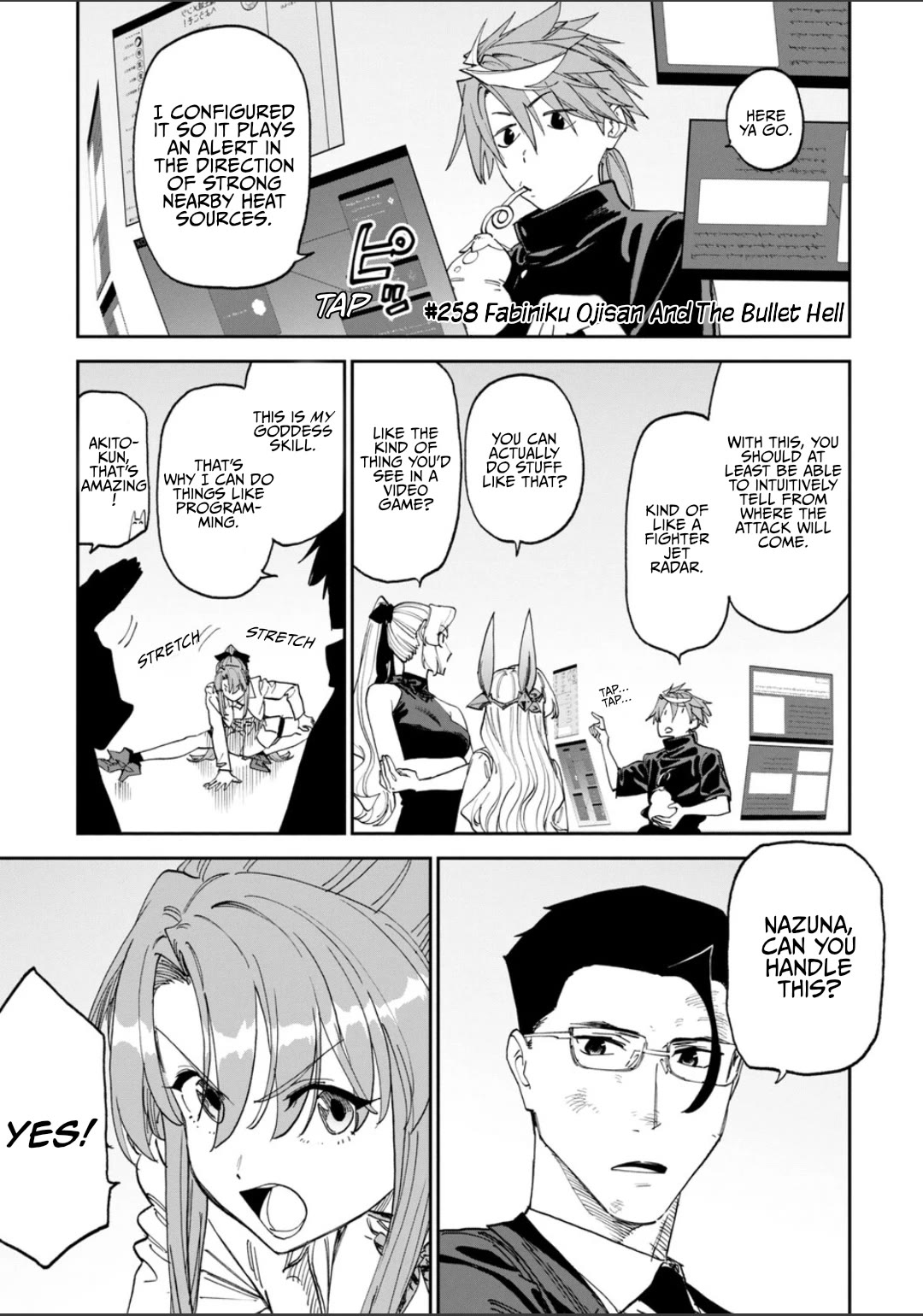 Fantasy Bishoujo Juniku Ojisan to Chapter 258 page 1 - Chapter 258: Fabiniku Ojisan And The Bullet Hell