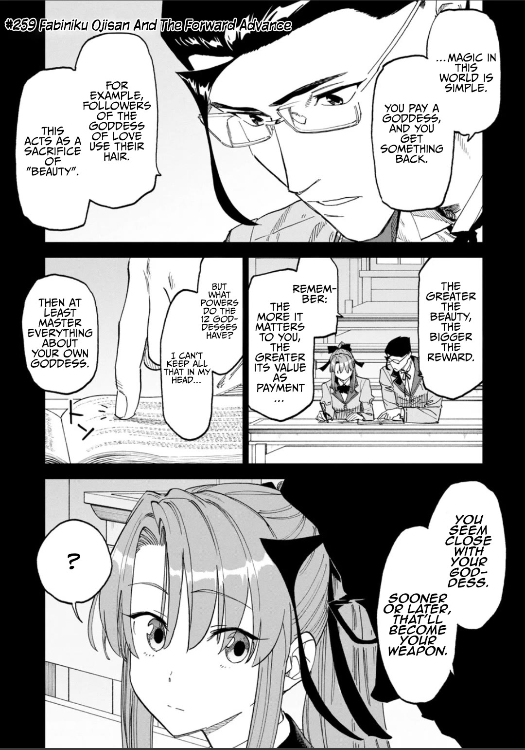 Fantasy Bishoujo Juniku Ojisan to Chapter 259 page 1 - Chapter 259: Fabiniku Ojisan And The Forward Advance