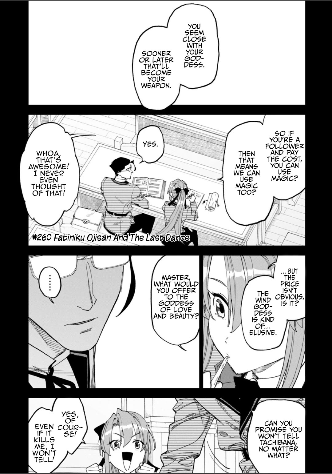 Fantasy Bishoujo Juniku Ojisan to Chapter 260 page 1 - Chapter 260: Fabiniku Ojisan And The Last Dance