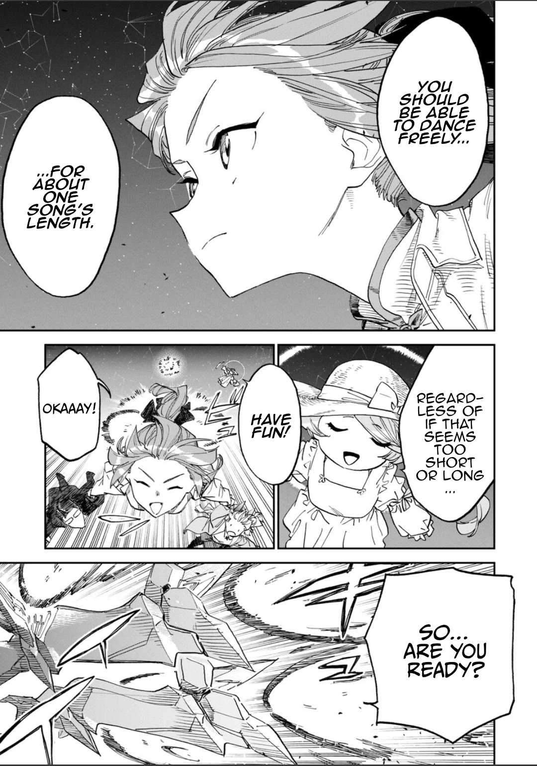 Fantasy Bishoujo Juniku Ojisan to Chapter 261.1 page 3 - Chapter 261.1: Fabiniku Ojisan And The Full Throttle 1