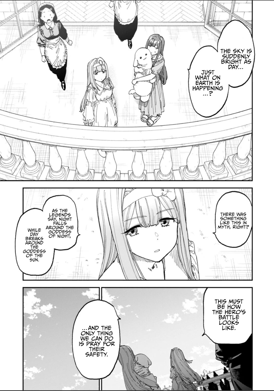Fantasy Bishoujo Juniku Ojisan to Chapter 264 page 4 - Chapter 264: Fabiniku Ojisan and the Sunny Night