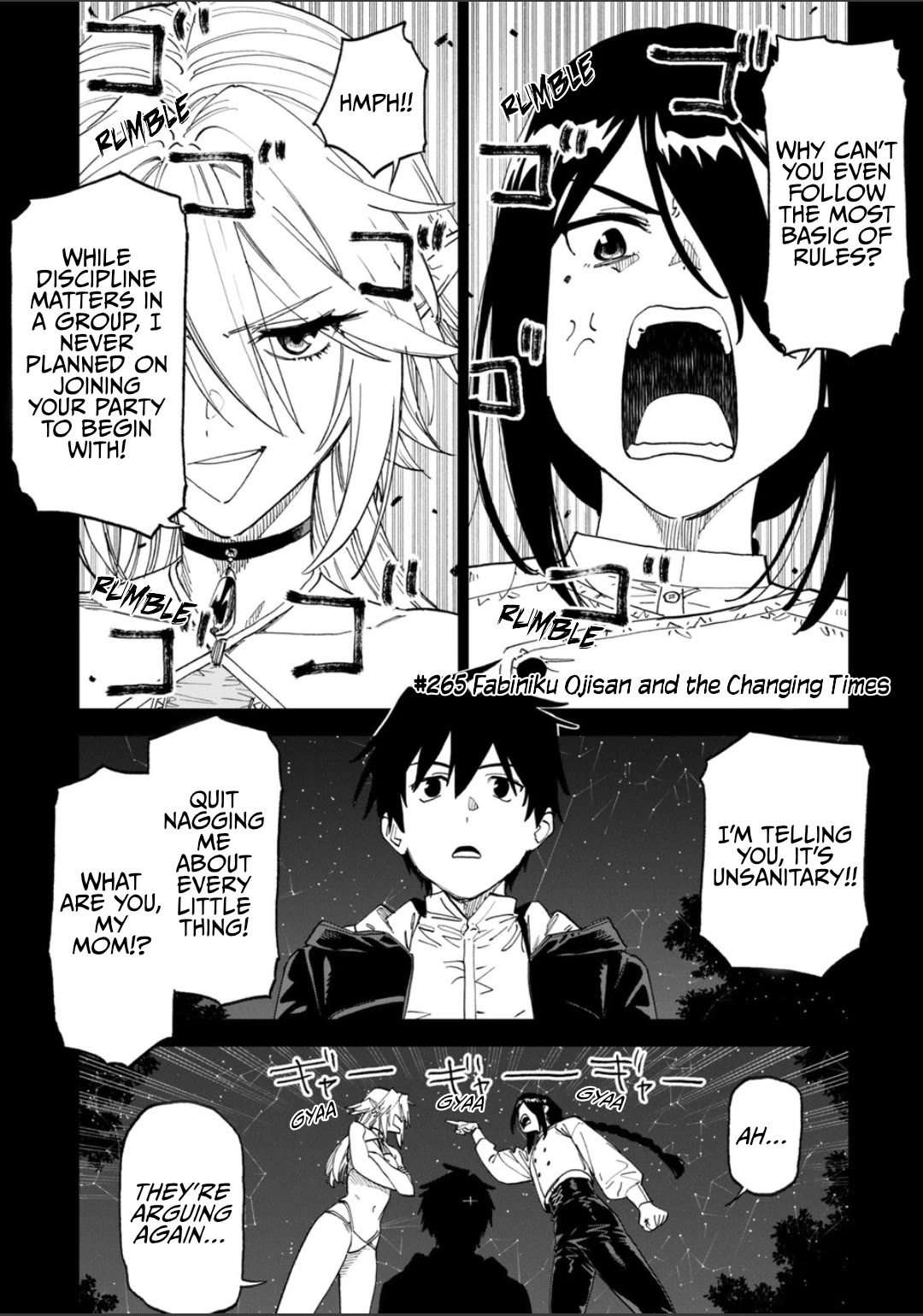 Fantasy Bishoujo Juniku Ojisan to Chapter 265 page 1 - Chapter 265: Fabiniku Ojisan and the Changing Times