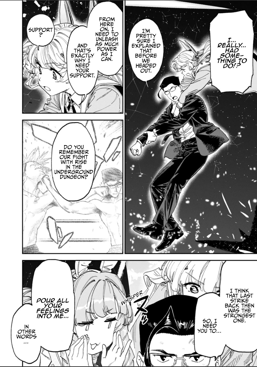 Fantasy Bishoujo Juniku Ojisan to Chapter 266 page 4 - Chapter 266: Fabiniku Ojisan and the Support