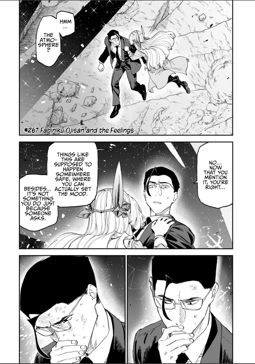 Fantasy Bishoujo Juniku Ojisan to Chapter 267 page 1 - Chapter 267: Fabiniku Ojisan and the Feelings
