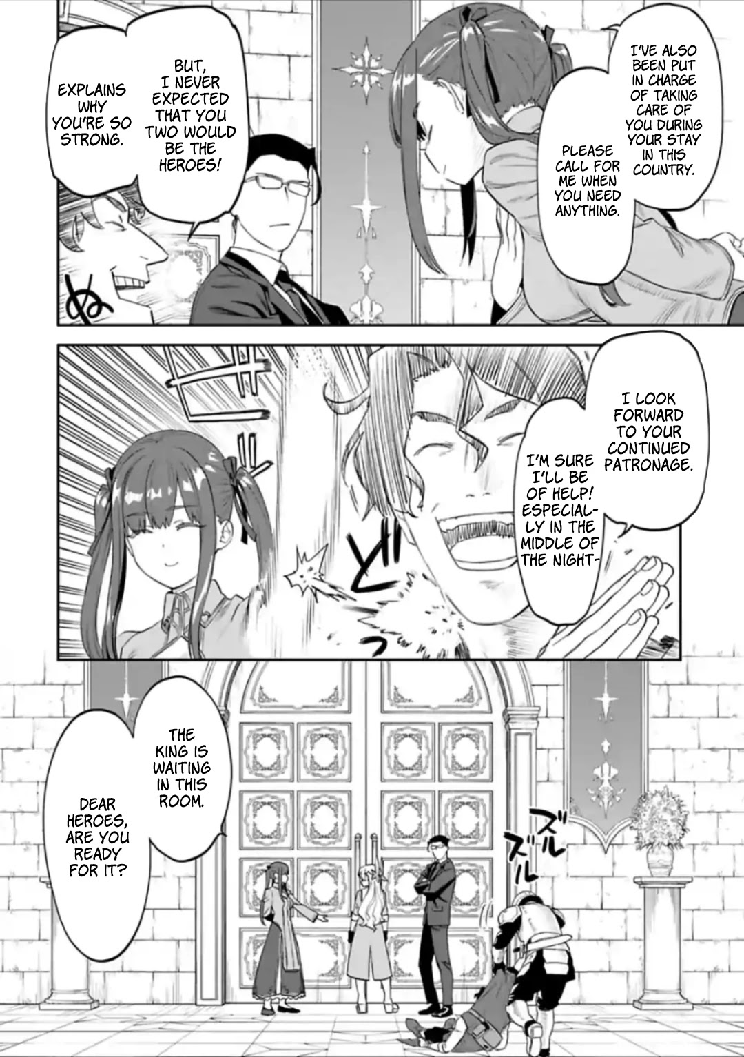 Fantasy Bishoujo Juniku Ojisan to Chapter 40 page 6 - Chapter 40