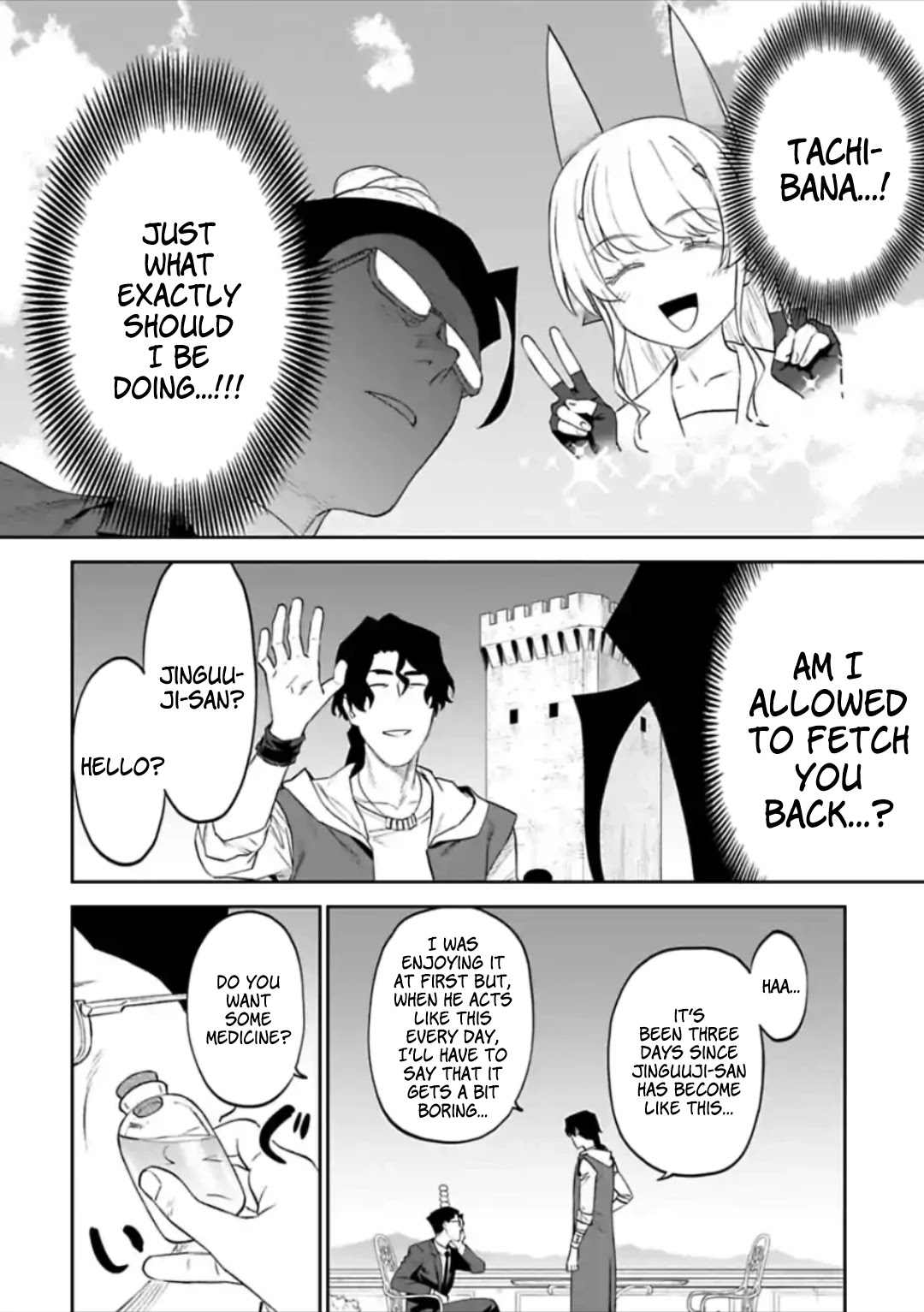Fantasy Bishoujo Juniku Ojisan to Chapter 49 page 8 - Chapter 49: Fabiniku Ojisan and Rebellion