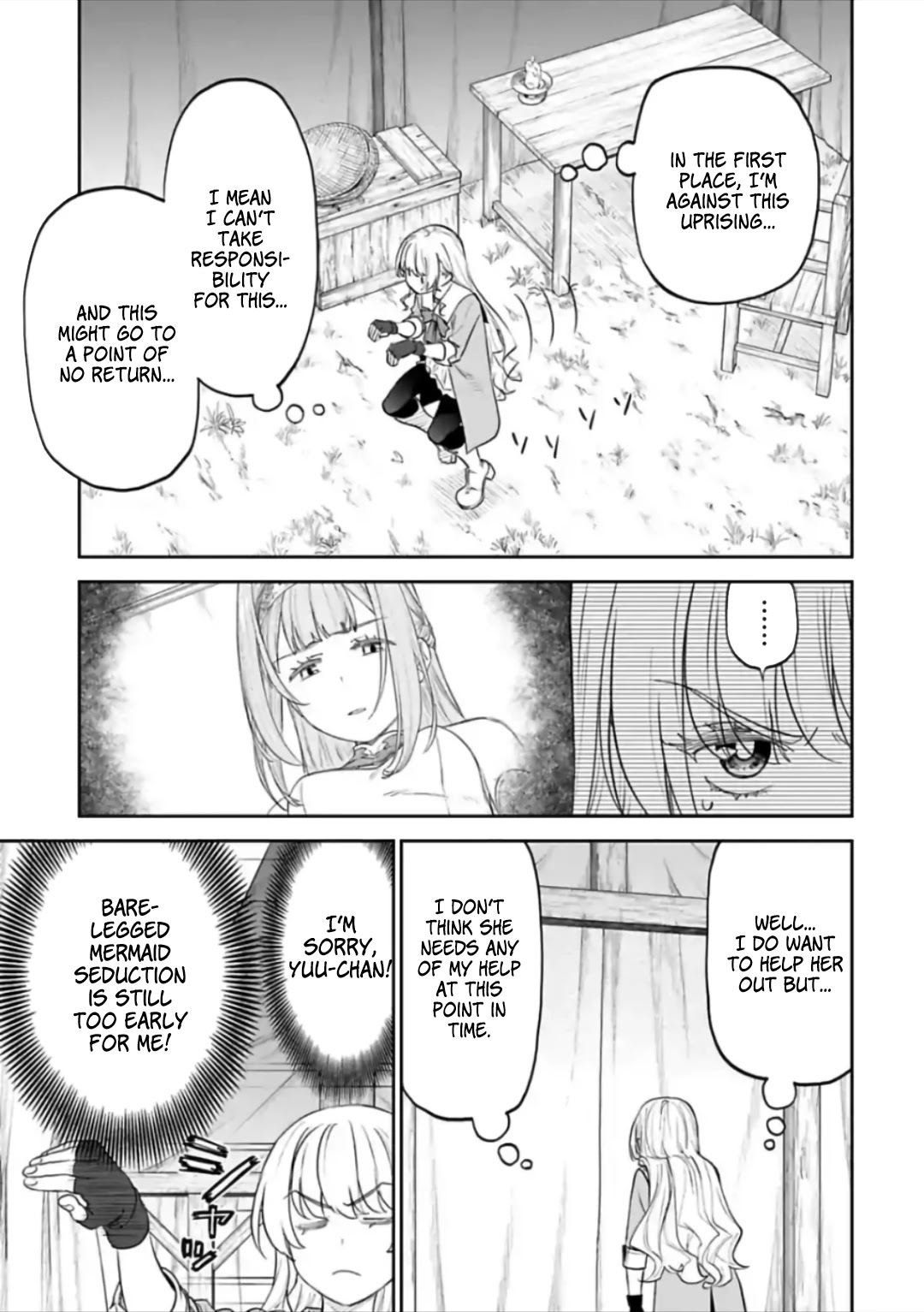 Fantasy Bishoujo Juniku Ojisan to Chapter 51 page 3 - Chapter 51: Fabiniku Ojisan and Worries