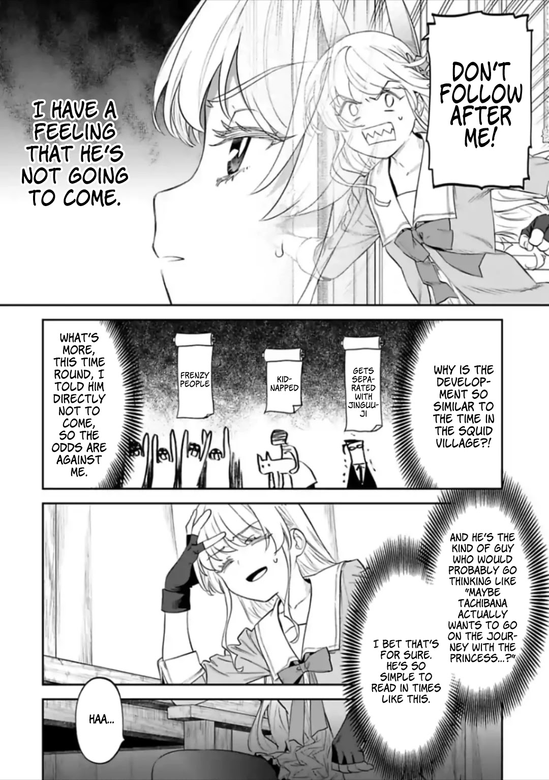 Fantasy Bishoujo Juniku Ojisan to Chapter 51 page 6 - Chapter 51: Fabiniku Ojisan and Worries