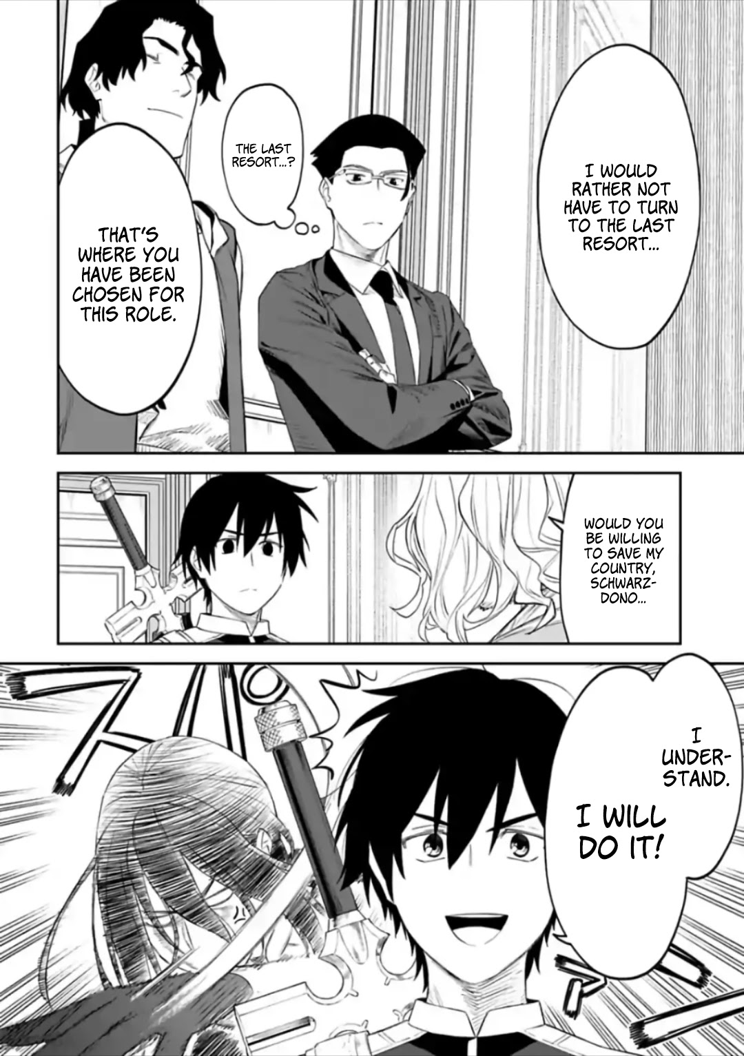 Fantasy Bishoujo Juniku Ojisan to Chapter 54 page 10 - Chapter 54: Fabiniku Ojisan And Cooperator
