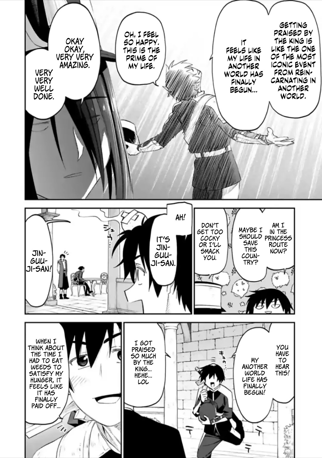 Fantasy Bishoujo Juniku Ojisan to Chapter 56 page 6 - Chapter 56: Fabiniku Ojisan And Sword Skills