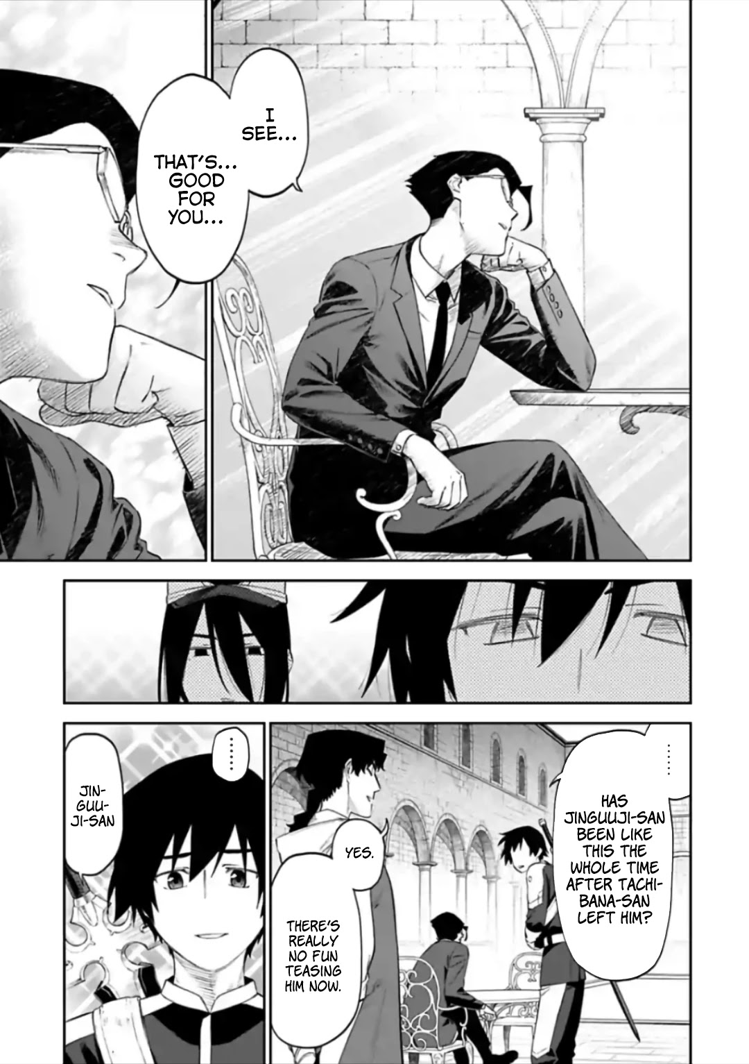 Fantasy Bishoujo Juniku Ojisan to Chapter 56 page 7 - Chapter 56: Fabiniku Ojisan And Sword Skills